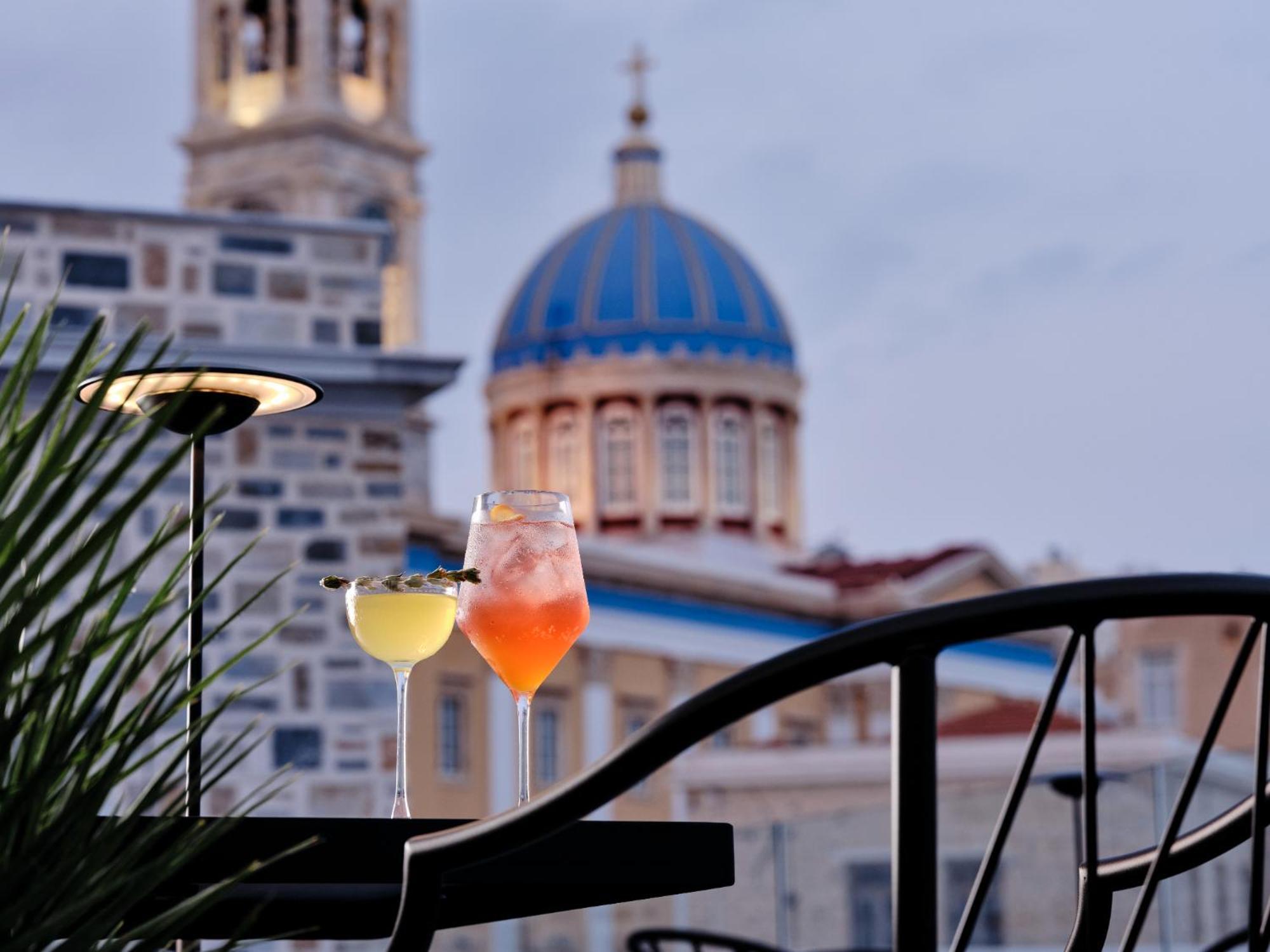 Argini Syros Hotel Ermoupoli Ngoại thất bức ảnh