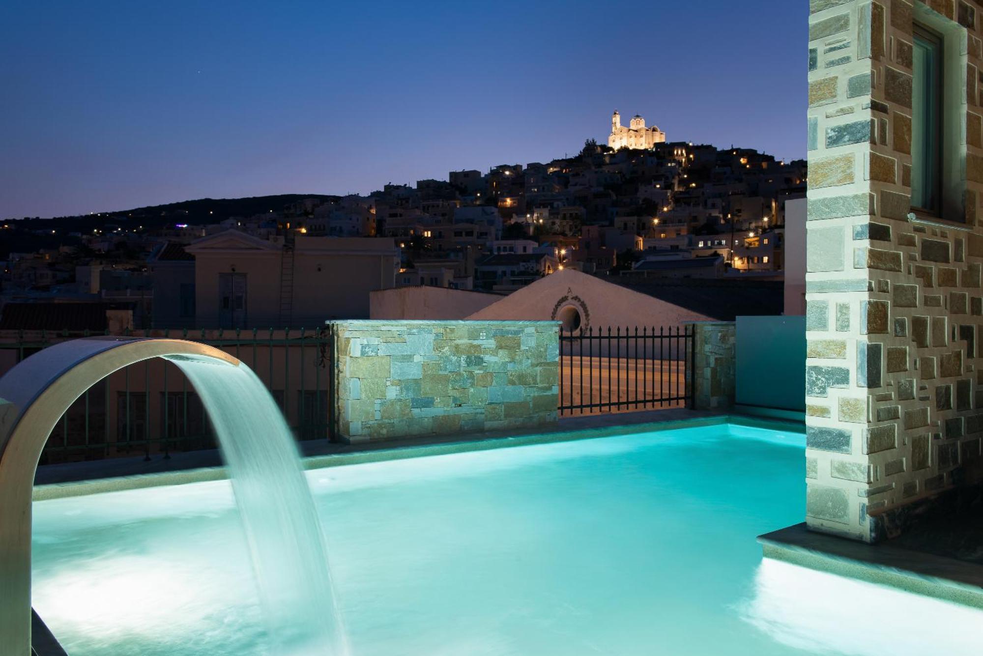 Argini Syros Hotel Ermoupoli Ngoại thất bức ảnh