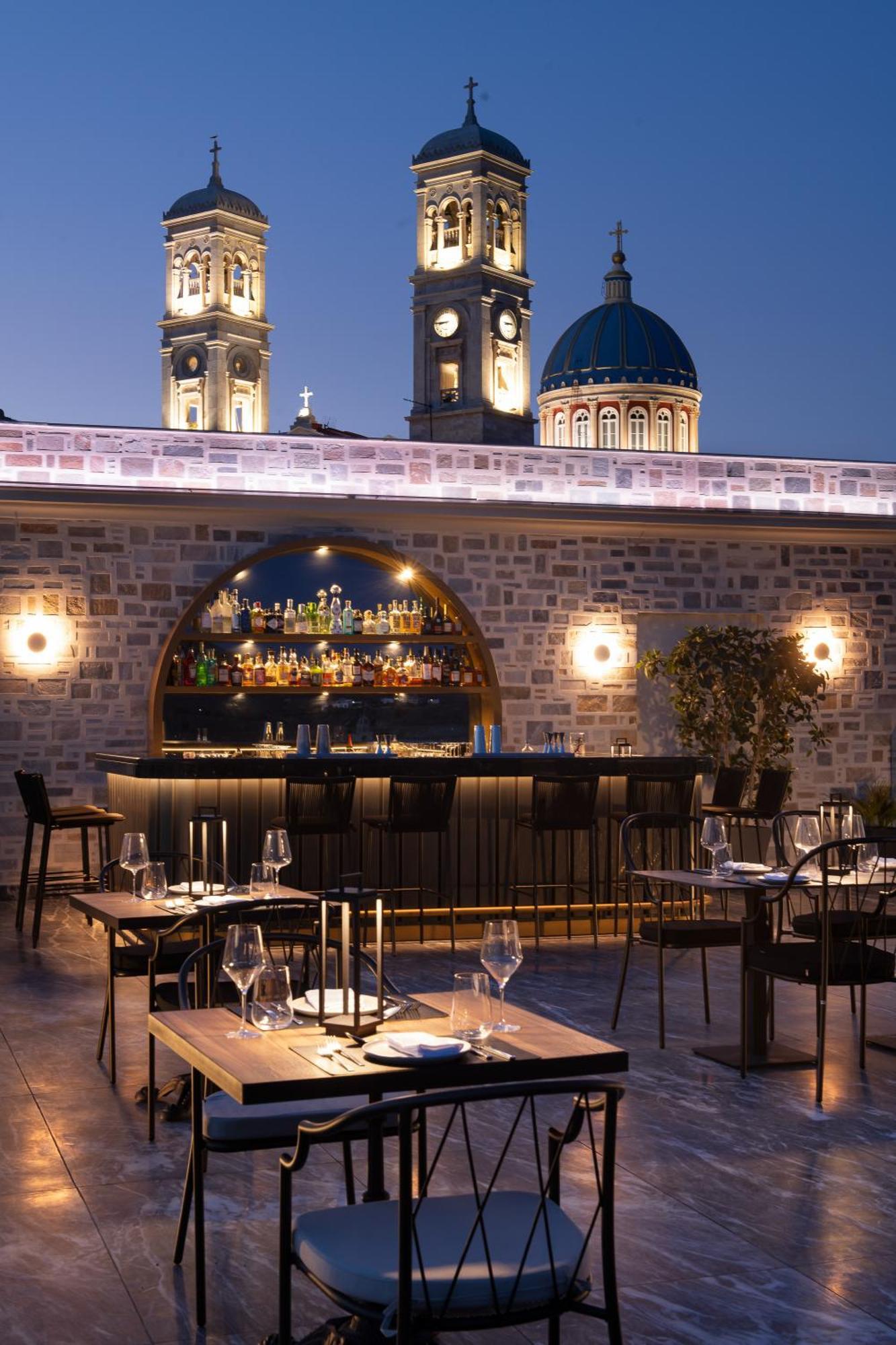 Argini Syros Hotel Ermoupoli Ngoại thất bức ảnh